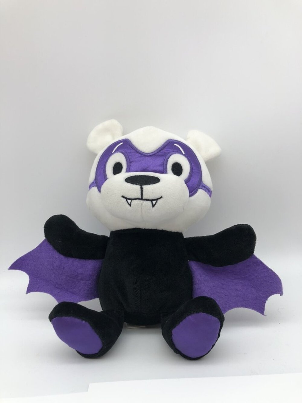 Hallmark Halloween Vampire Bat Plush Toy Stuffed Animal Purple Black White